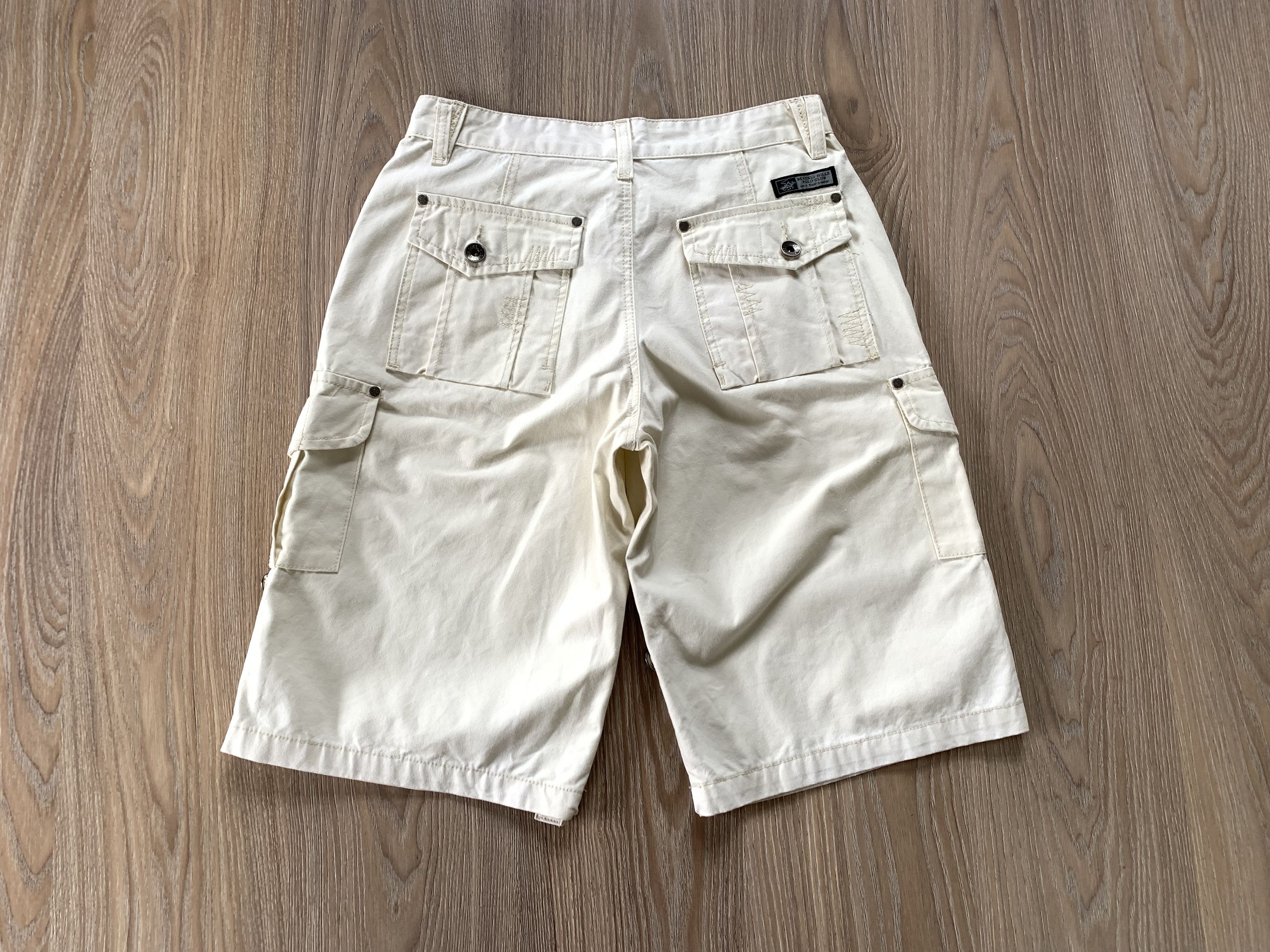 Beverly Hills Polo Club × Vintage Beverly Hills Polo Club Vintage Cargo Denim Shorts Size US 32 / EU 48 - 3 Thumbnail
