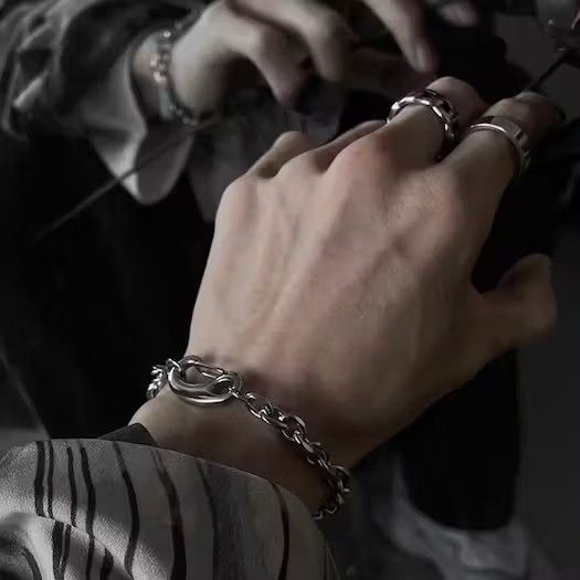 Designer × Vintage Retro punk bracelet Size ONE SIZE - 1 Thumbnail