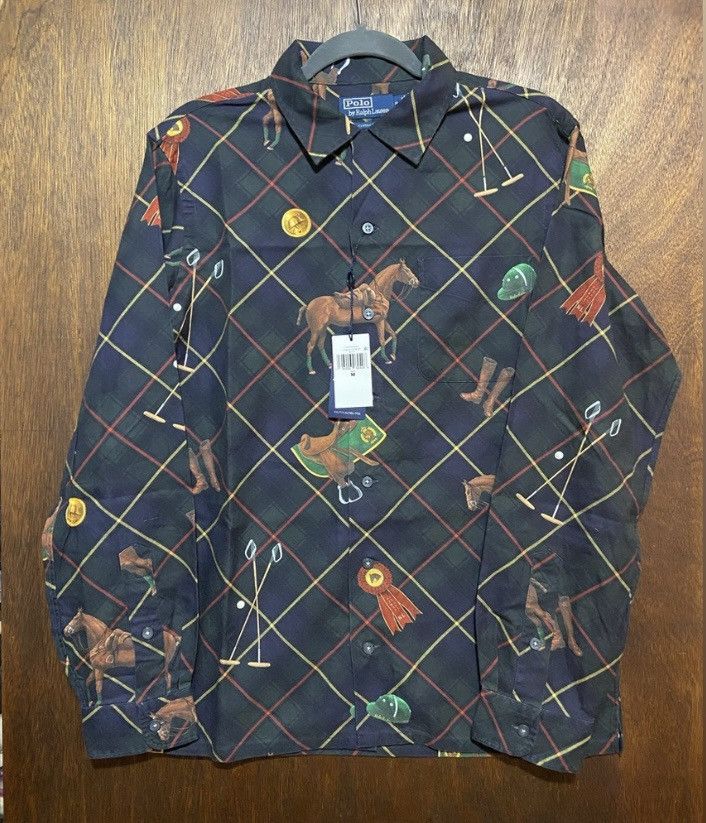 Polo Ralph Lauren Ralph Lauren POLO Equestrian Button Up M, BNWTs Size US L / EU 52-54 / 3 - 1 Thumbnail