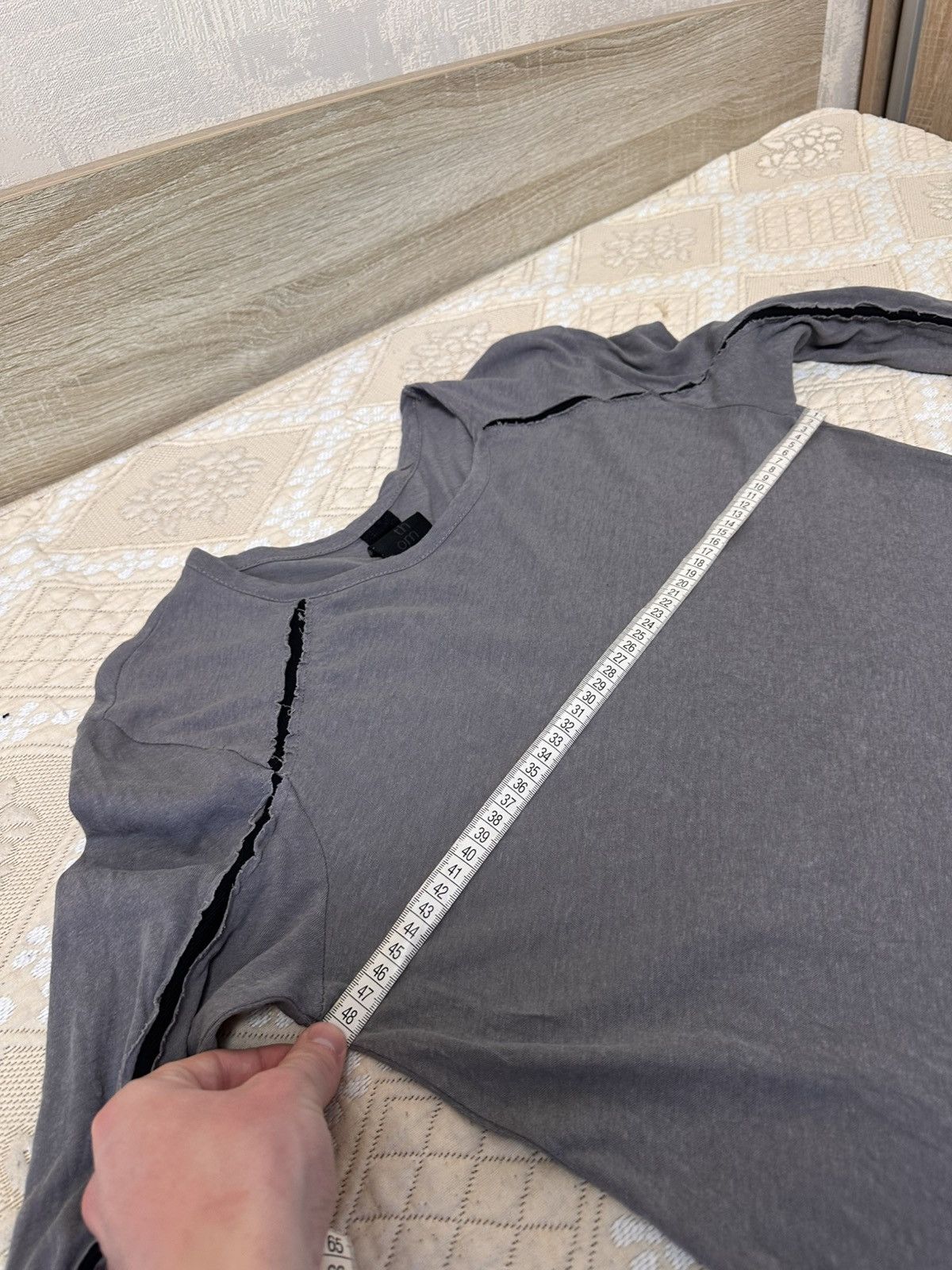 Thom Krom Thom Krom Avant Garde Black Grey Gray Not Rick Owens Shirt Size US M / EU 48-50 / 2 - 10 Thumbnail