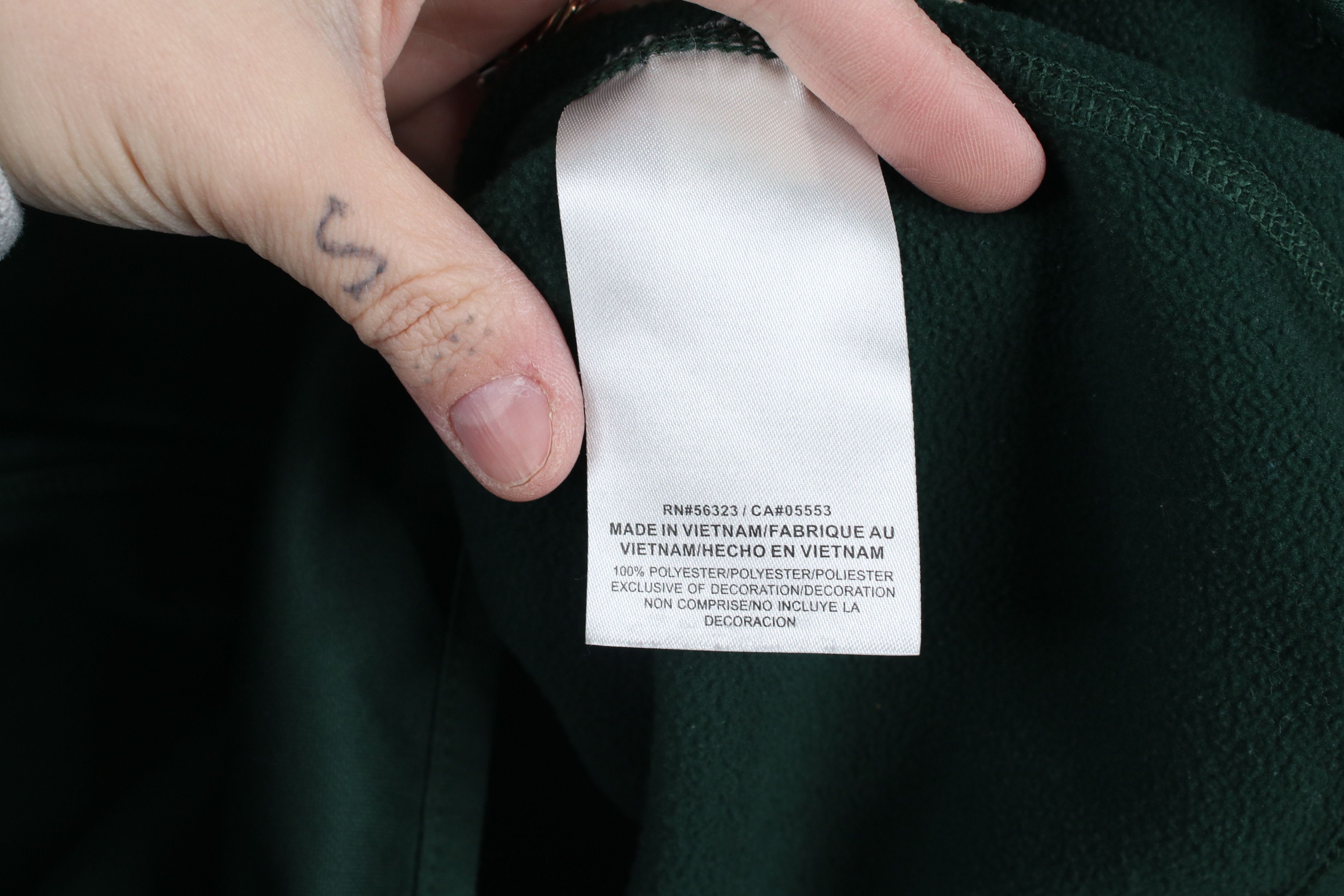 Nike × Vintage Nike Therma Fit State University Hoodie Sweatshirt Green Size M / US 6-8 / IT 42-44 - 11 Thumbnail