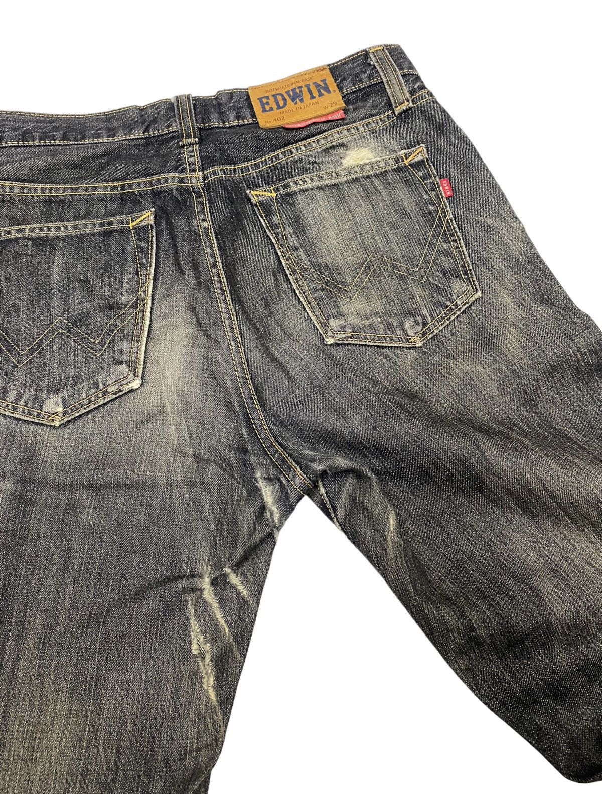 Edwin × Japanese Brand × Undercover DISTRESSED DENIM EDWIN JAPAN UNDERCOVER STYLE DESIGN JEANS Size US 30 / EU 46 - 7 Thumbnail