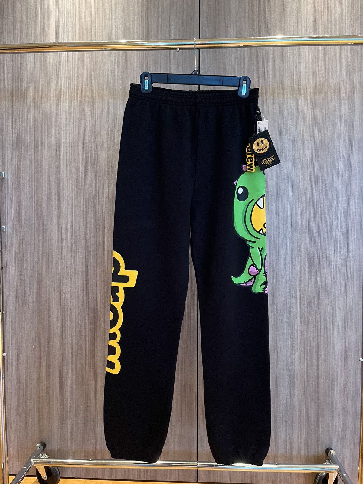 Drew House Drew House Dinodrew Black Jogger Sweatpants Size US 30 / EU 46 - 1 Thumbnail