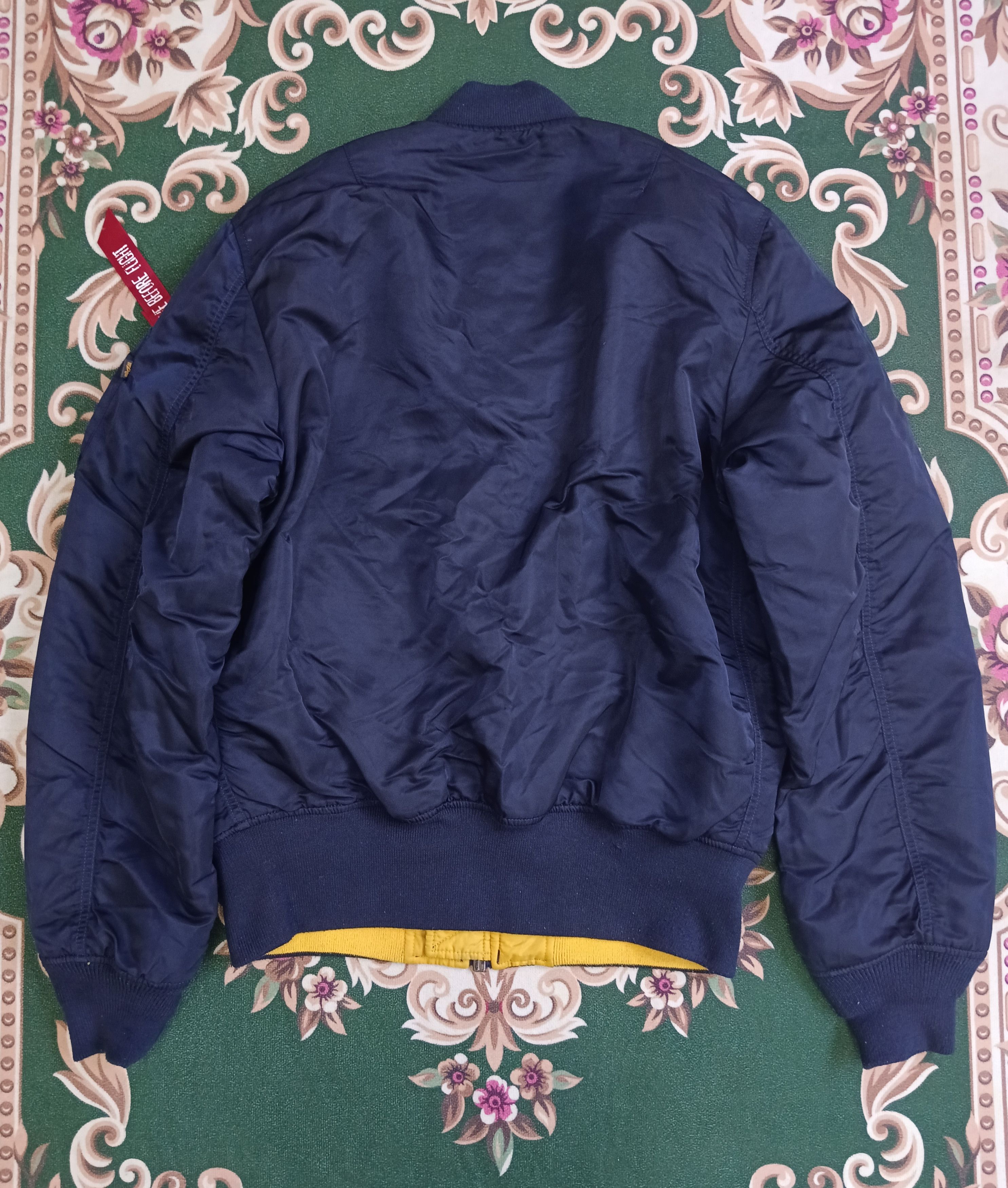 Avirex MILITARY ALPHA INDUSTRY RIVERSIBLE BOMBER Size US XL / EU 56 / 4 - 3 Thumbnail