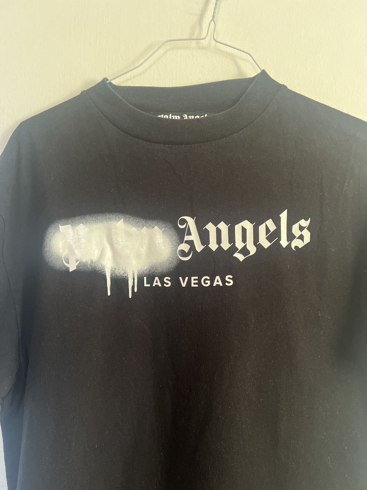 Palm Angels Palm angels Las Vegas sprayed Logo TEE Size US M / EU 48-50 / 2 - 3 Thumbnail