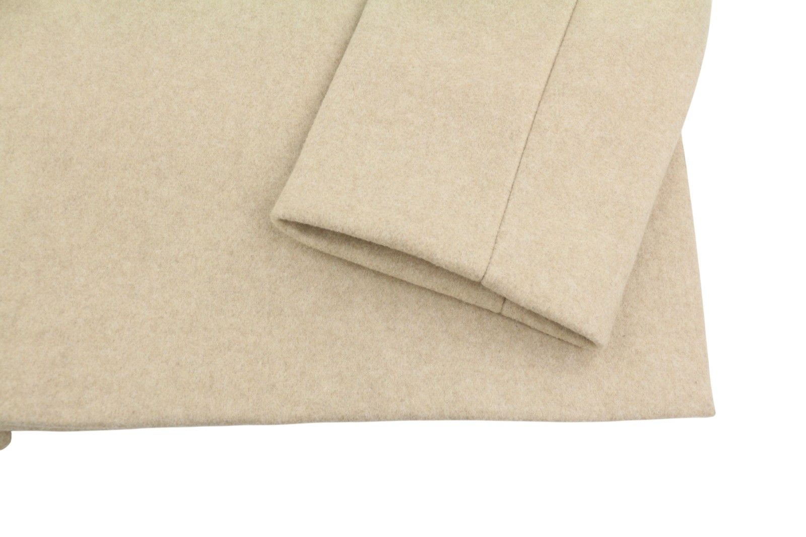 Other L TALL Beige Melange Notch Lapel Belted Mid 88055 Size L / US 10 / IT 46 - 7 Thumbnail