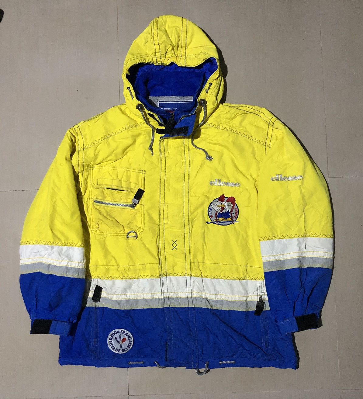 Adidas × Ellesse × Vintage Vintage Ellesse vertical dive Anorak