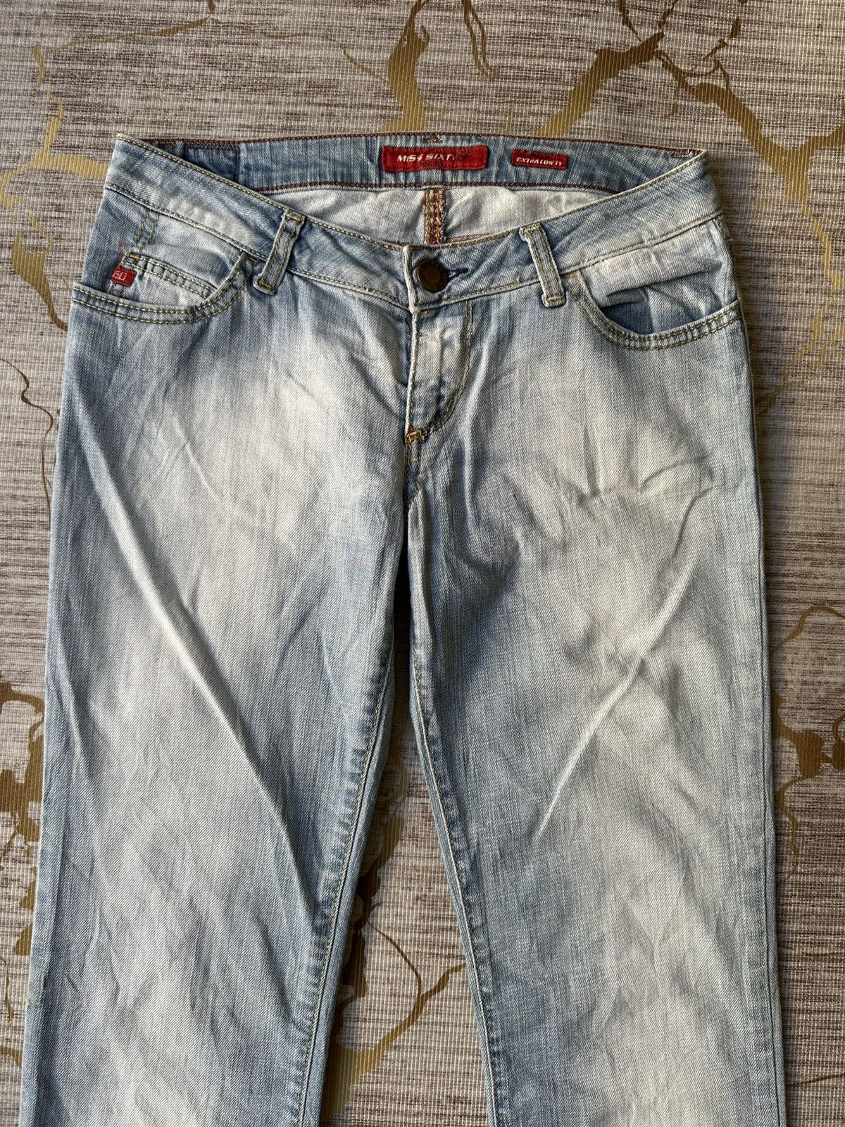 Miss Sixty FLARE Miss Sixty Faded Blue Jeans Size 28" / US 6 / IT 42 - 6 Thumbnail