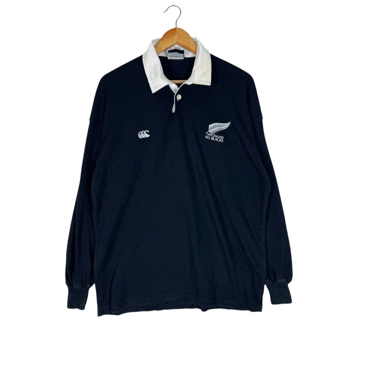 Canterbury of New Zealand ☀️CANTERBURY NEW ZEALAND ALL BLACKS RUGBY JERSEY Size US L / EU 52-54 / 3 - 1 Thumbnail