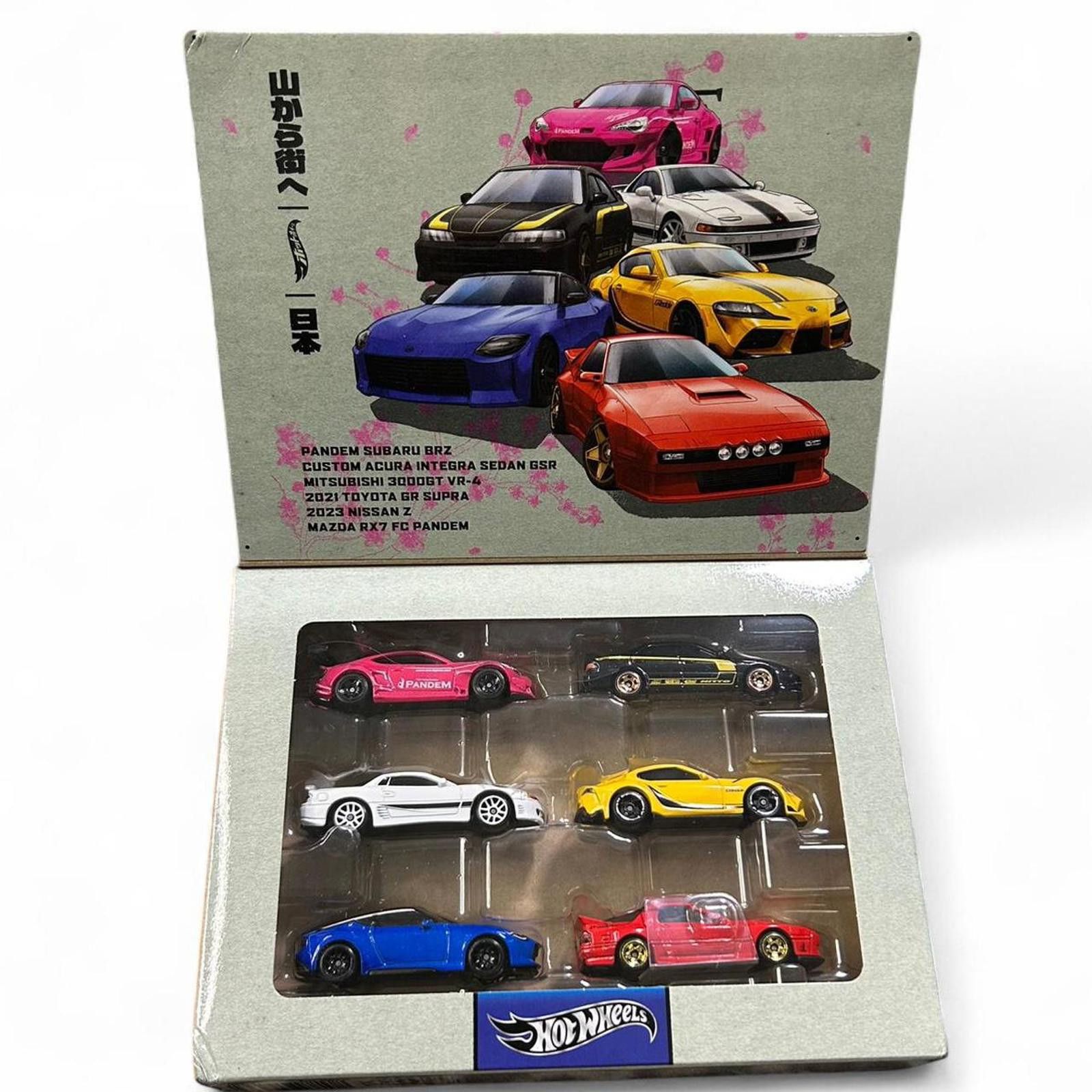 Designer Hot Wheels Streets of Japan Car Culture 6 Piece Car Set Size ONE SIZE - 3 Thumbnail