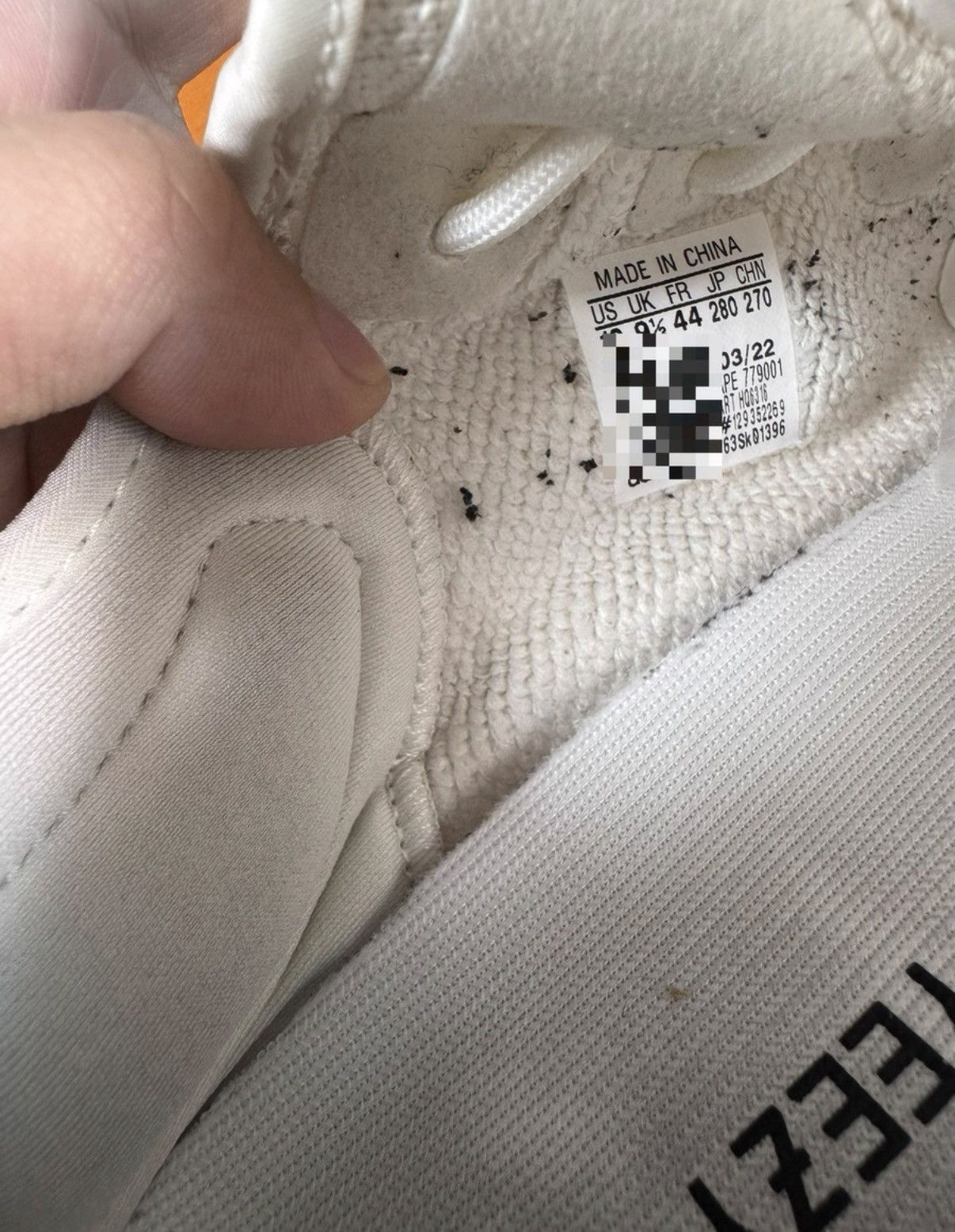 Adidas Adidas Yeezy 350 Bone 2.0, HQ6316 K37 Size US 10 / EU 43 - 8 Thumbnail
