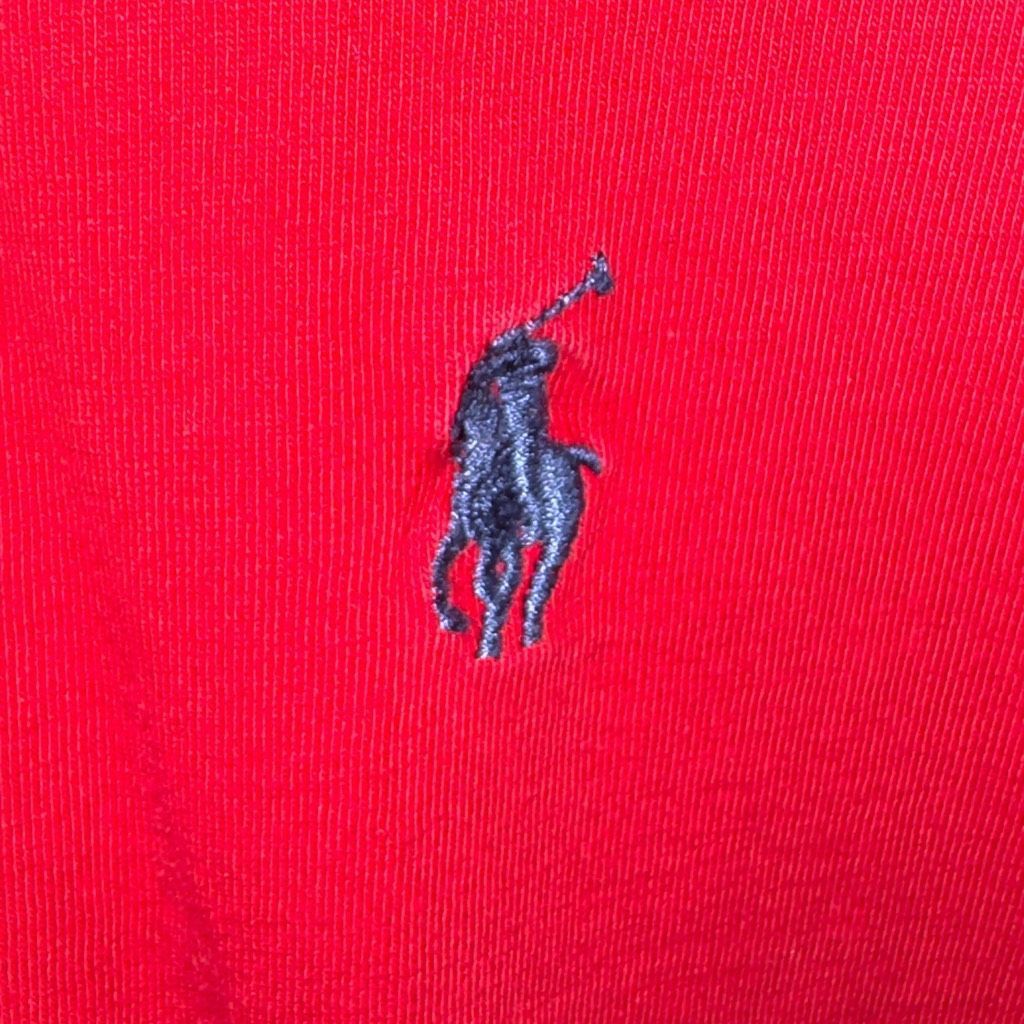 Polo Ralph Lauren 90s Polo Ralph Lauren Ralph Red Cotton S/S T-Shirt Sz XL Size US XL / EU 56 / 4 - 3 Thumbnail