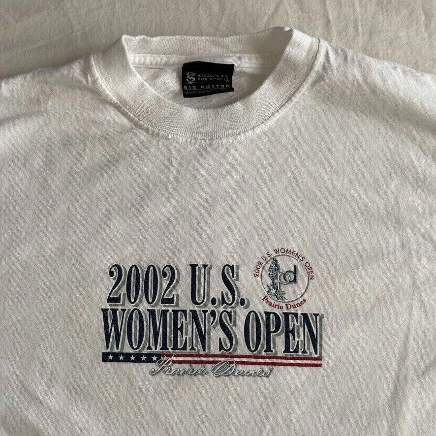 Gear for Sports Vtg 2002 US Womens Open Prairie Dunes T-Shirt Golf PGA Sz S Size US S / EU 44-46 / 1 - 2 Thumbnail