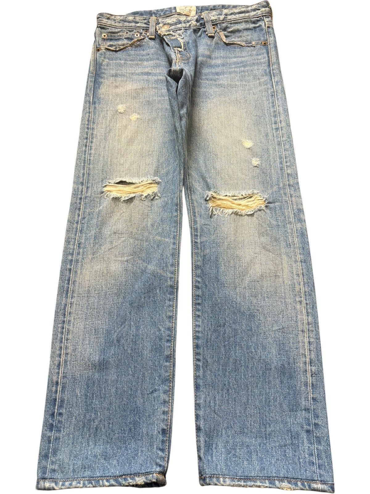 Edwin Vintage Ungrid Mark Styler Selvedge Distress Jeans Size 29" - 1 Thumbnail