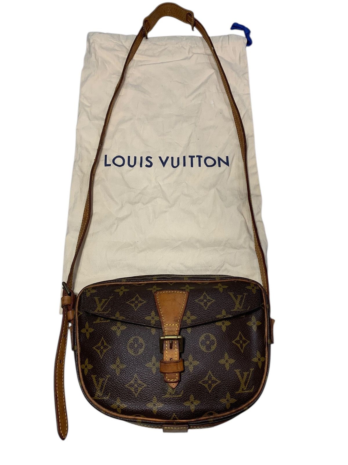 Louis Vuitton 🔥Vintage Louis Vuitton Jeune Fille Leather Bag Crossbody Size ONE SIZE - 3 Thumbnail