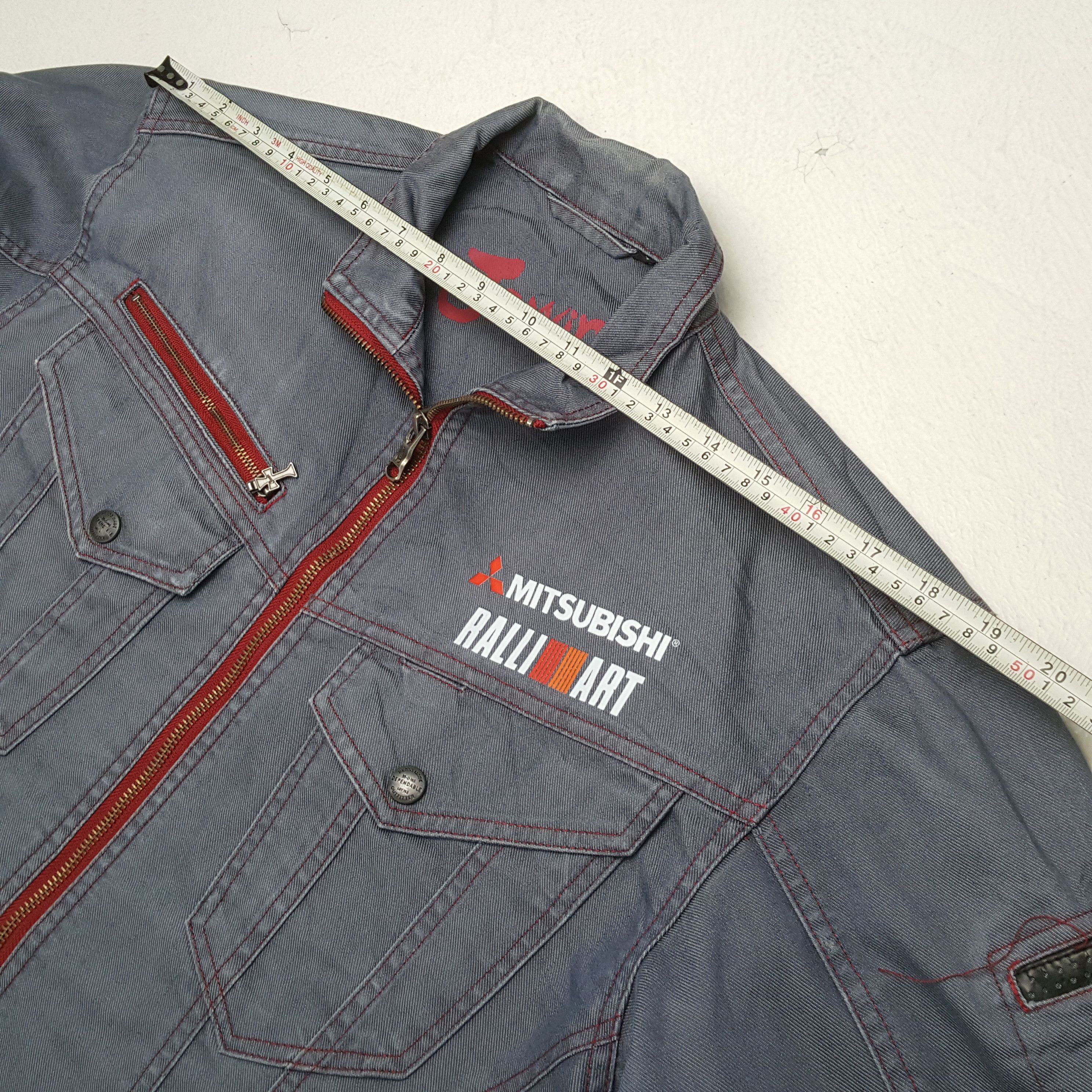 Japanese Brand × Vintage Vintage MITSUBISHI RALLI ART Japanese Racing Custom Jacket Size US M / EU 48-50 / 2 - 5 Thumbnail