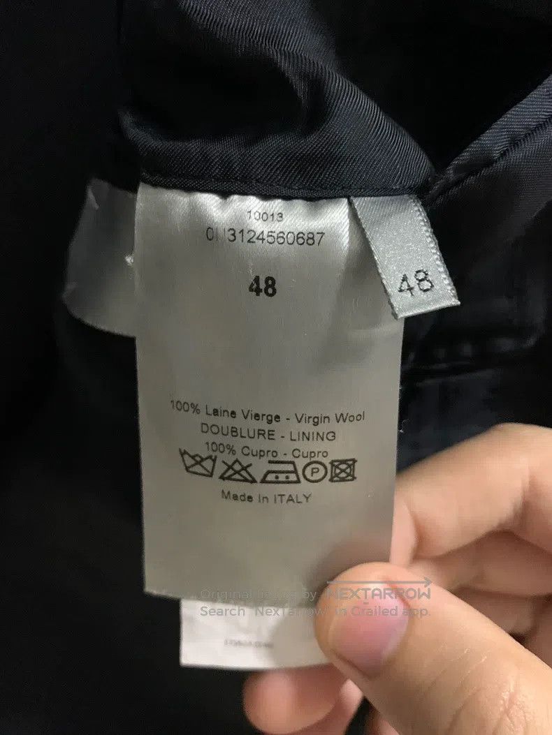 Dior Dior Black small notched lapel suit Size US M / EU 48-50 / 2 - 5 Thumbnail