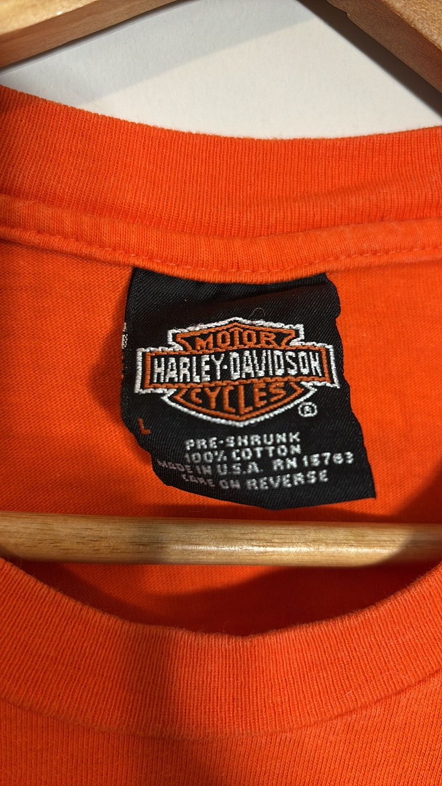 Harley Davidson × Vintage Vintage Harley Davidson Shirt Size US L / EU 52-54 / 3 - 3 Thumbnail