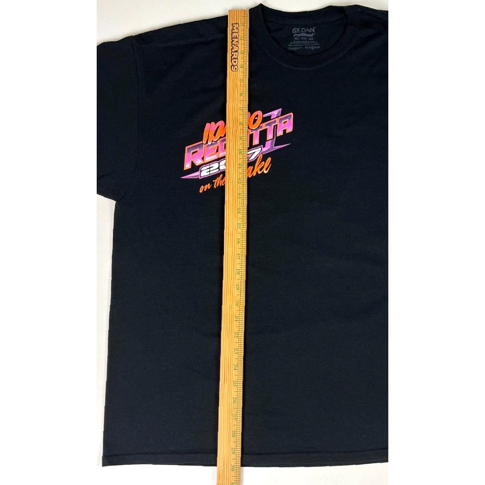 Gildan 2017 Idaho Regatta on the Snake T-Shirt Motorsports Speedboat Double-Sided Sz 2XL Black Men Tee Size US XXL / EU 58 / 5 - 6 Thumbnail