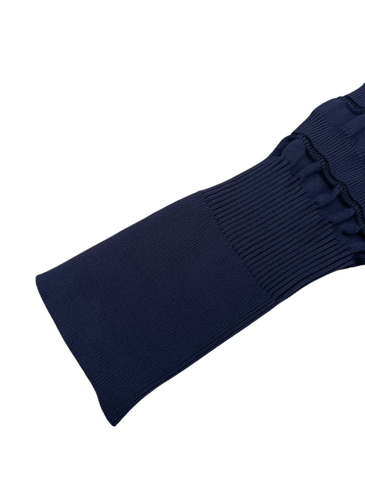 CFCL CFCL Made in Japan Navy Blue Facade Knitwear Sweater Size US L / EU 52-54 / 3 - 9 Thumbnail