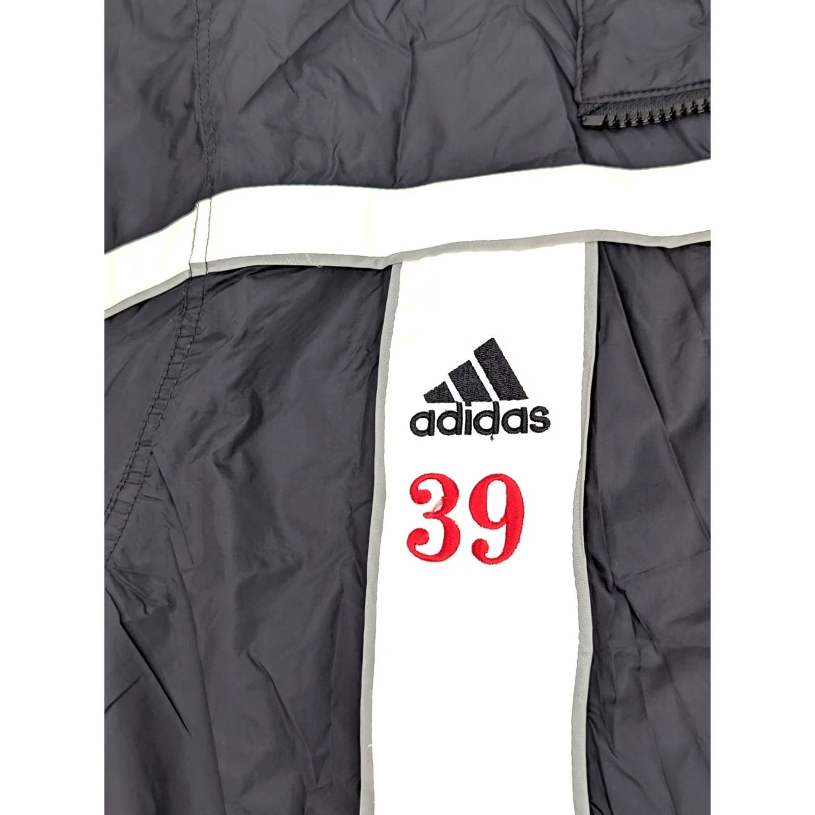 Adidas VINTAGE Adidas Team Windbreaker Track Jacket Men XL Black Embroidery Louisville Cardinals Track and Field Size US L / EU 52-54 / 3 - 4 Thumbnail