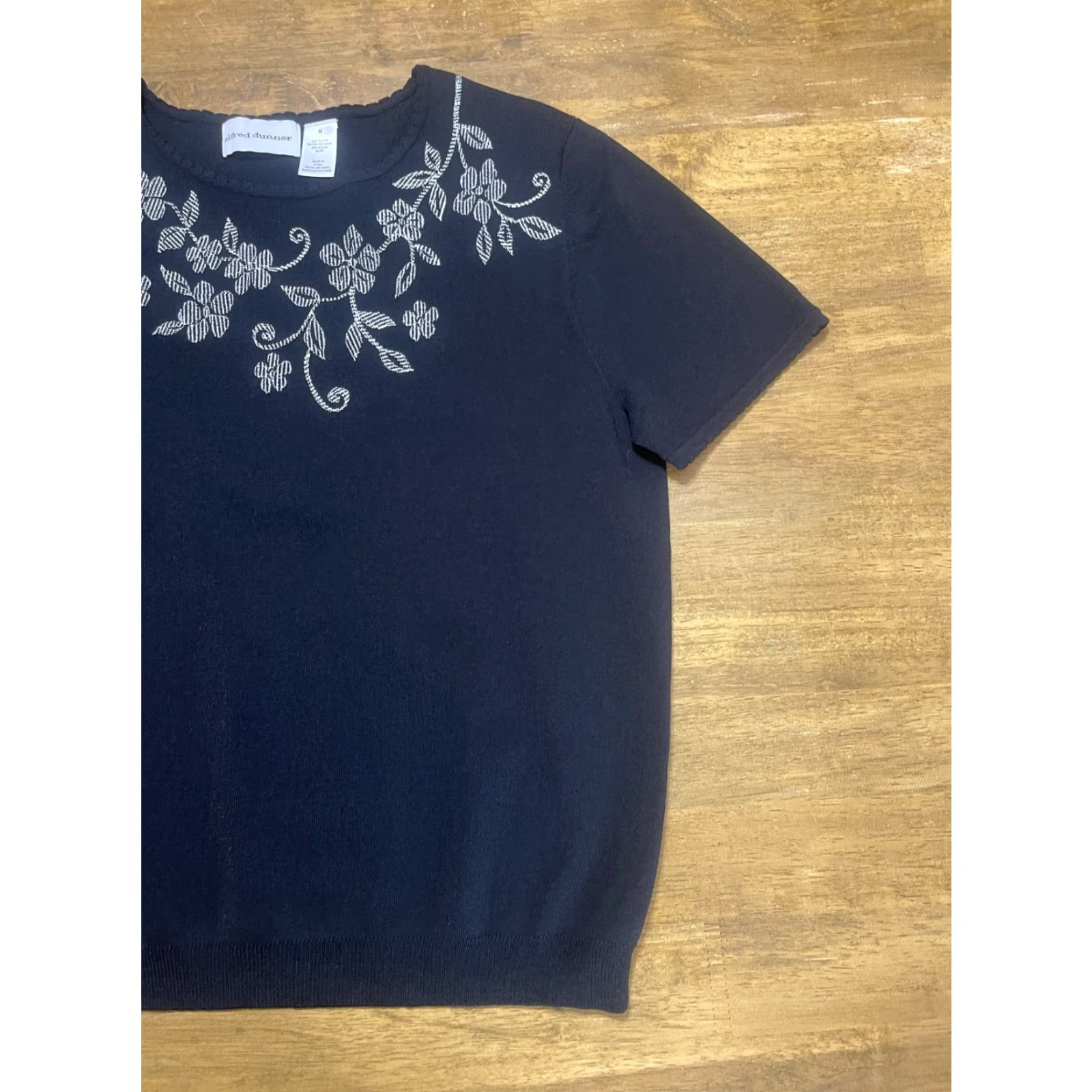 Vintage VINTAGE Alfred Dunner Blouse? Size M / US 6-8 / IT 42-44 - 4 Thumbnail