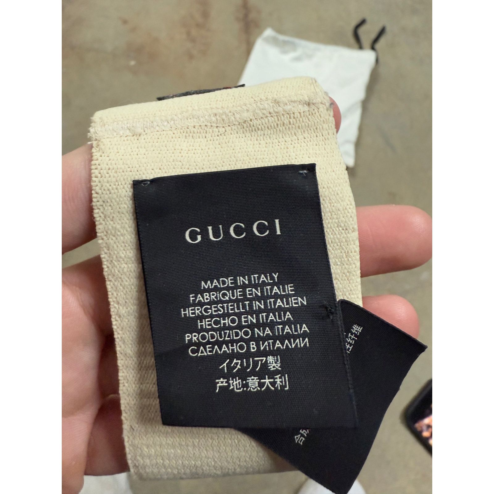 Gucci Gucci Headband Black Cream Used OS Size ONE SIZE - 5 Thumbnail
