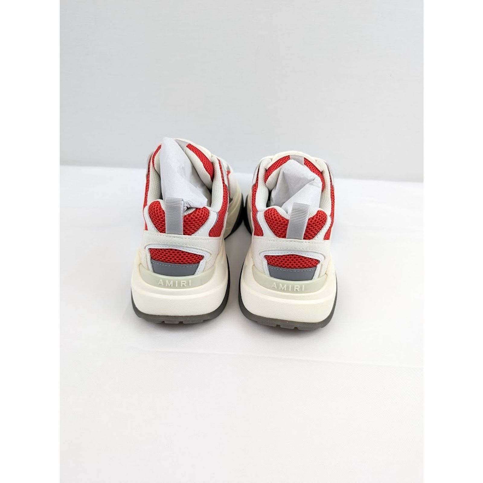 Amiri o1rshd1 Bone Runners in Red/White Size US 12 / EU 45 - 21 Thumbnail
