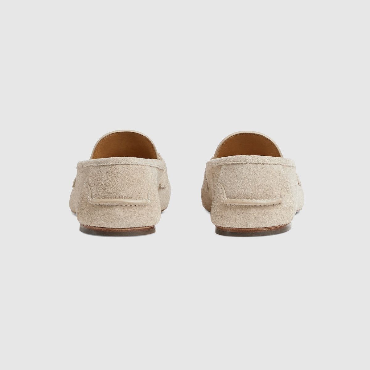 Gucci o1s1wg110125 Interlocking G Loafers in Beige Size US 10.5 / EU 43-44 - 3 Thumbnail