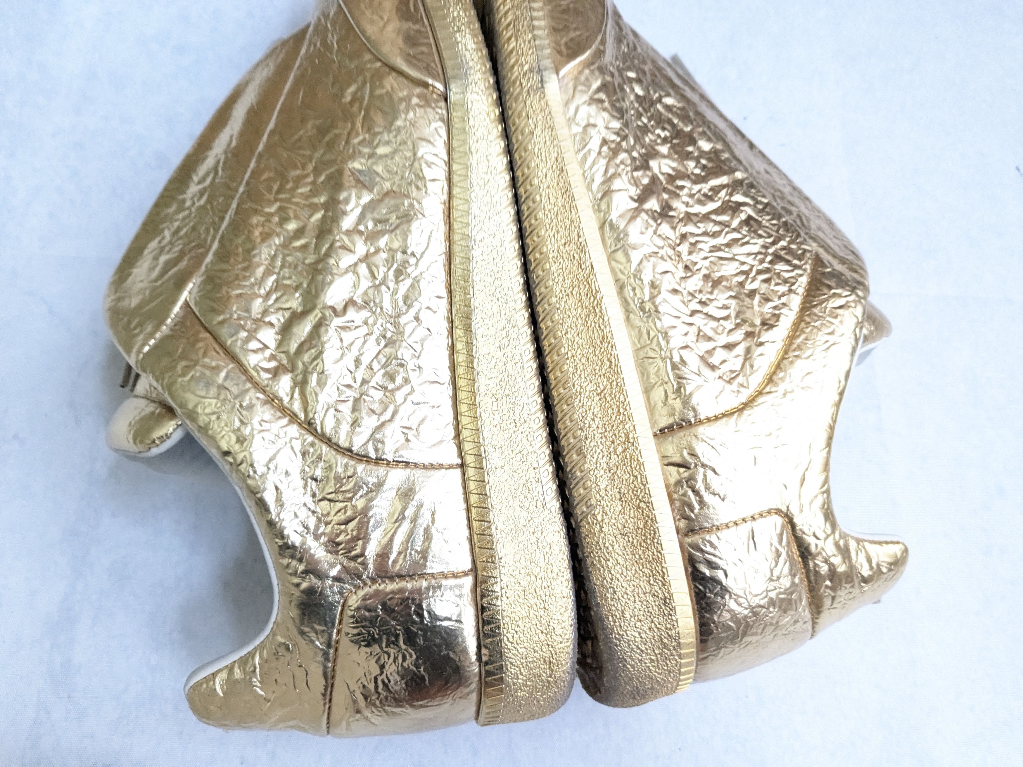 Maison Margiela Maison Margiela Future Gold 9 42 Leather Low Tops Size US 9 / EU 42 - 8 Thumbnail