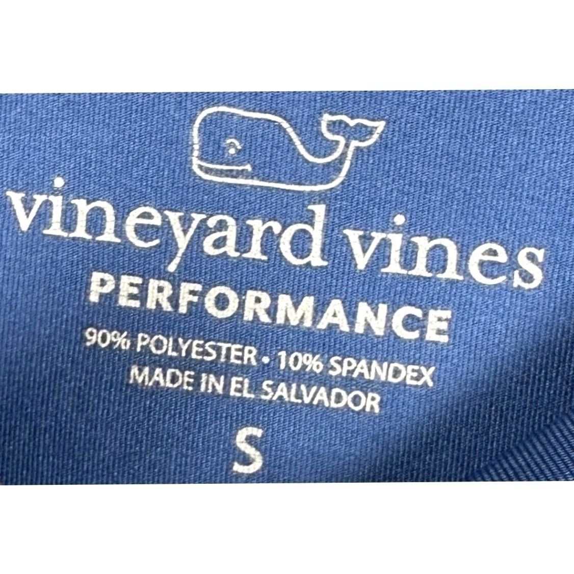 Vineyard Vines Vineyard Vines Shirt Mens Small Blue Performance Graphic Long Sleeve Stretch EUC Size US S / EU 44-46 / 1 - 3 Thumbnail
