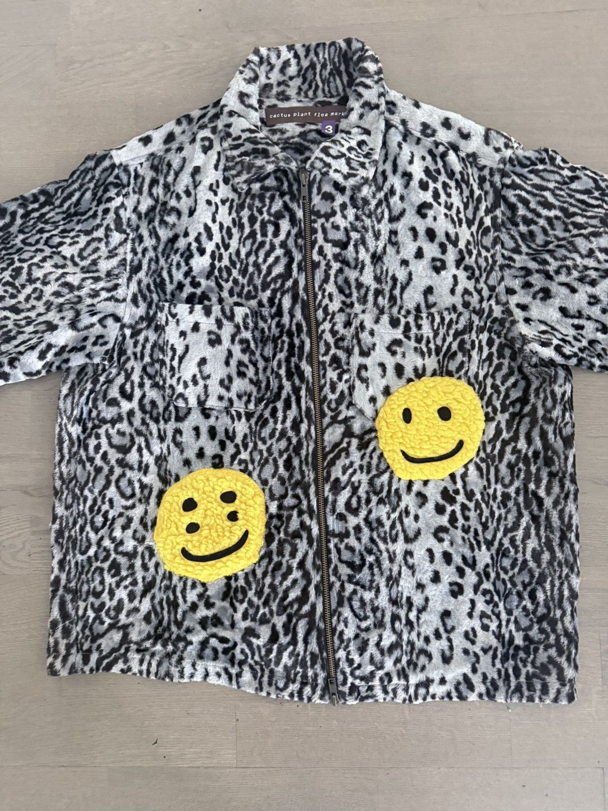 Cactus Plant Flea Market Cactus flea market leopard print work jacket Size US L / EU 52-54 / 3 - 1 Thumbnail
