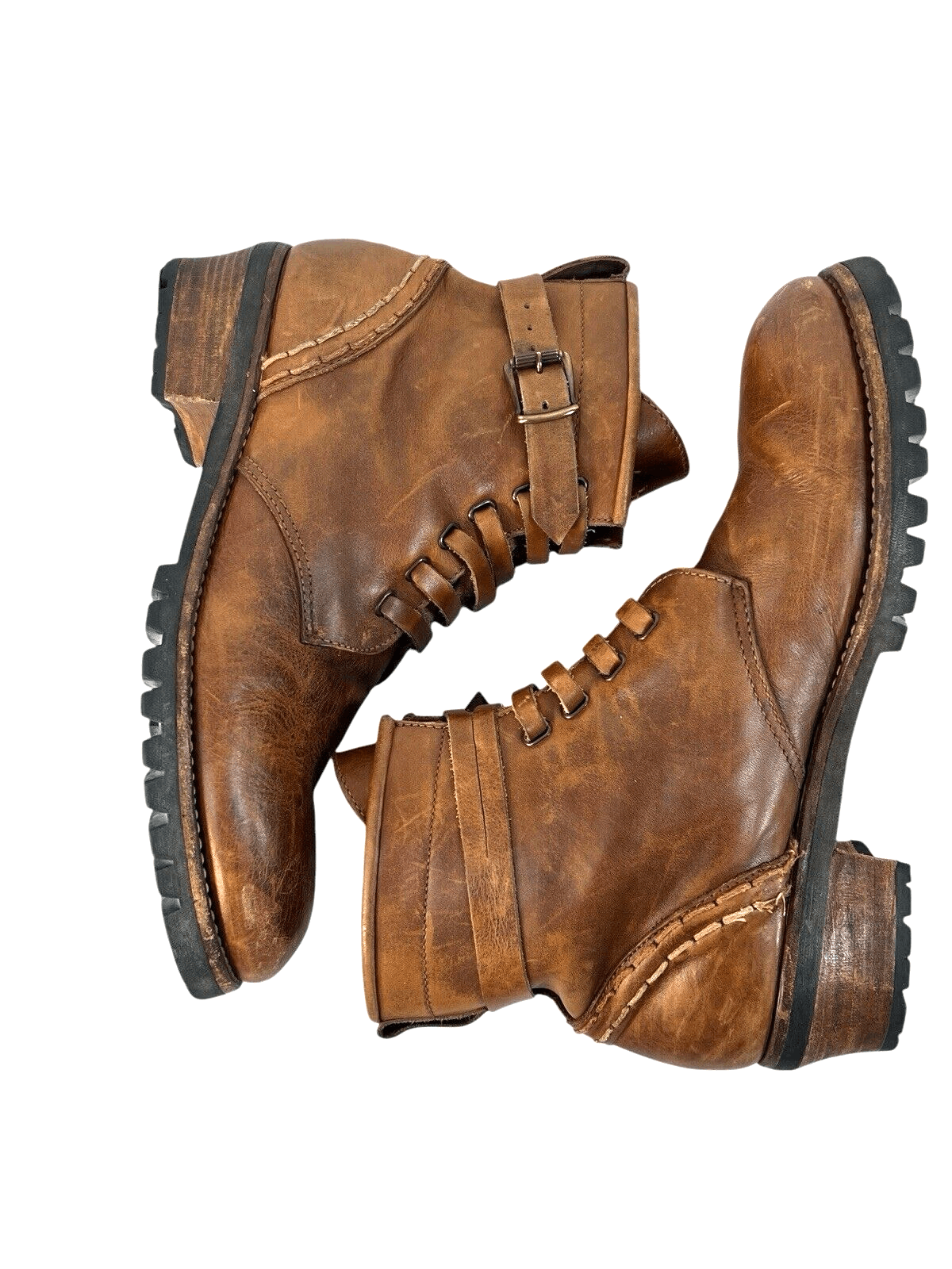 True Religion TRUE RELIGIOn hand made wooden heels ankle boots 11 Size US 11 / EU 44 - 3 Thumbnail