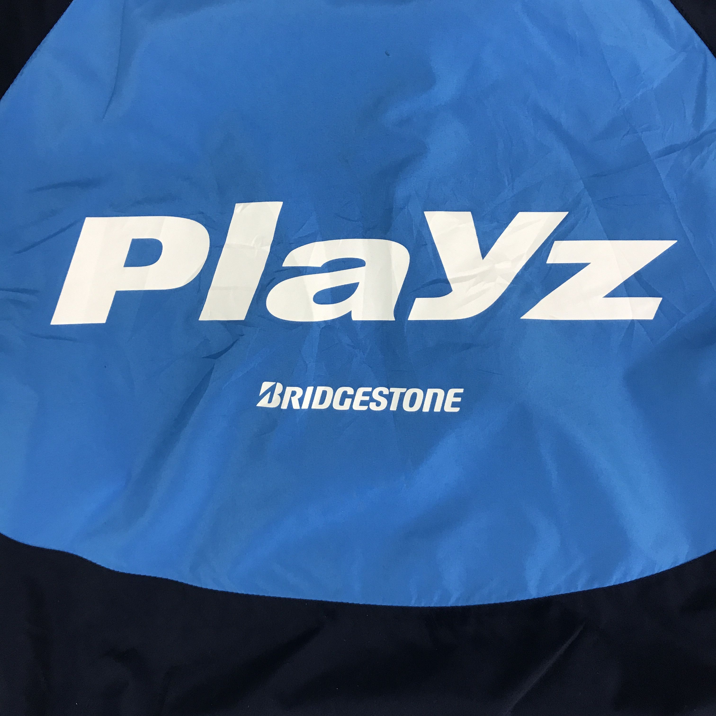 Japanese Brand PLAYZ OLYIMPICS X BRIDGESTONE RACING JACKET K121B11 Size US L / EU 52-54 / 3 - 6 Thumbnail