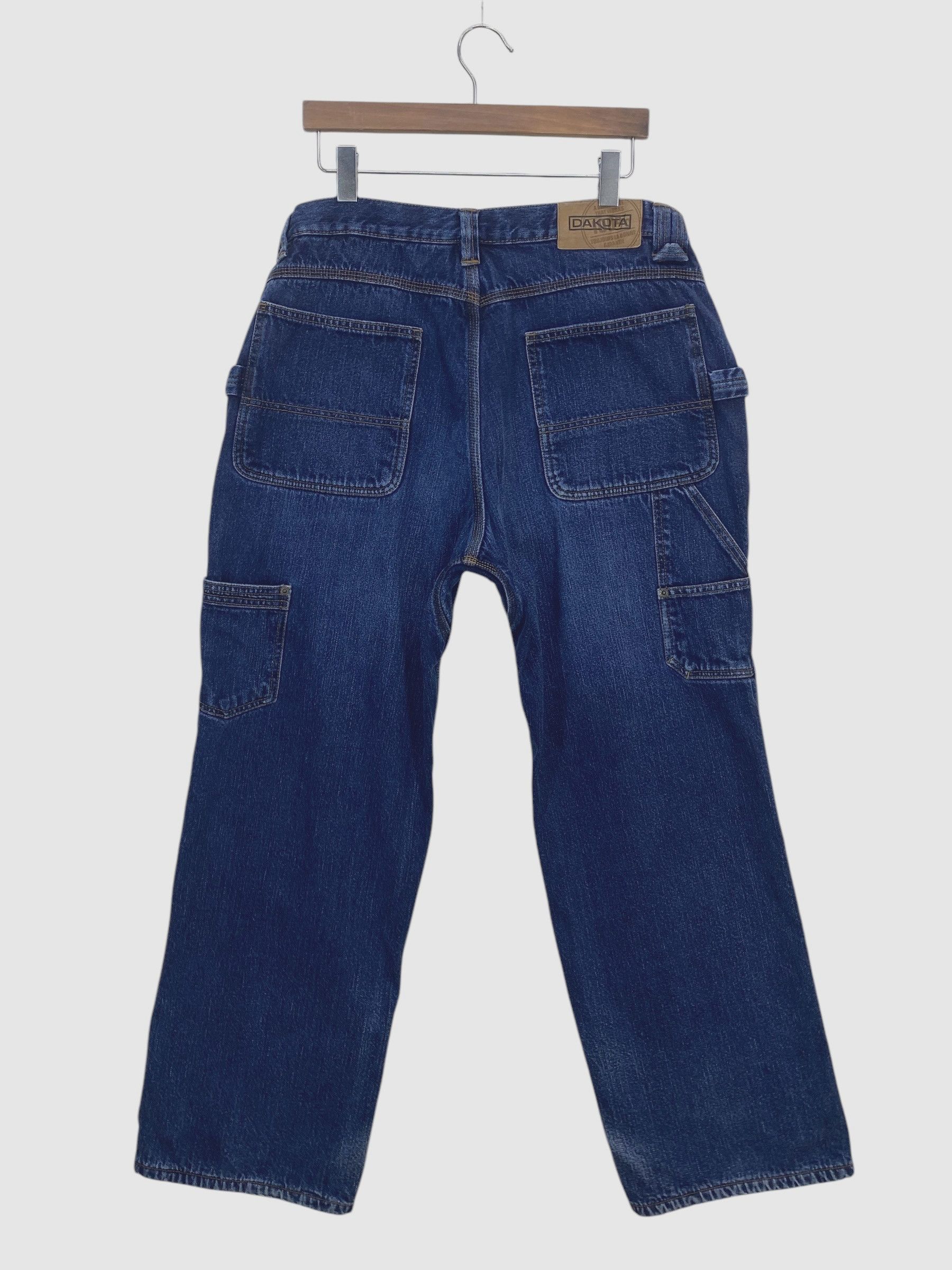 Japanese Brand Dakota Carpenter Jeans Japanese Hip Hop Skateboards Jeans Size US 34 / EU 50 - 1 Thumbnail
