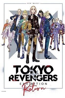 Anime × Japanese Brand RARE VINTAGE TOKYO REVENGERS EXHIBITION MANGA JAPANESE ANIME Size US L / EU 52-54 / 3 - 4 Thumbnail