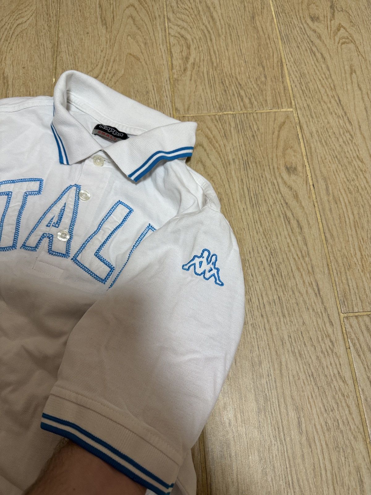 Kappa × Vintage Vintage Kappa Italy Polo Ralph Lauren style distressed polo Size US S / EU 44-46 / 1 - 6 Thumbnail