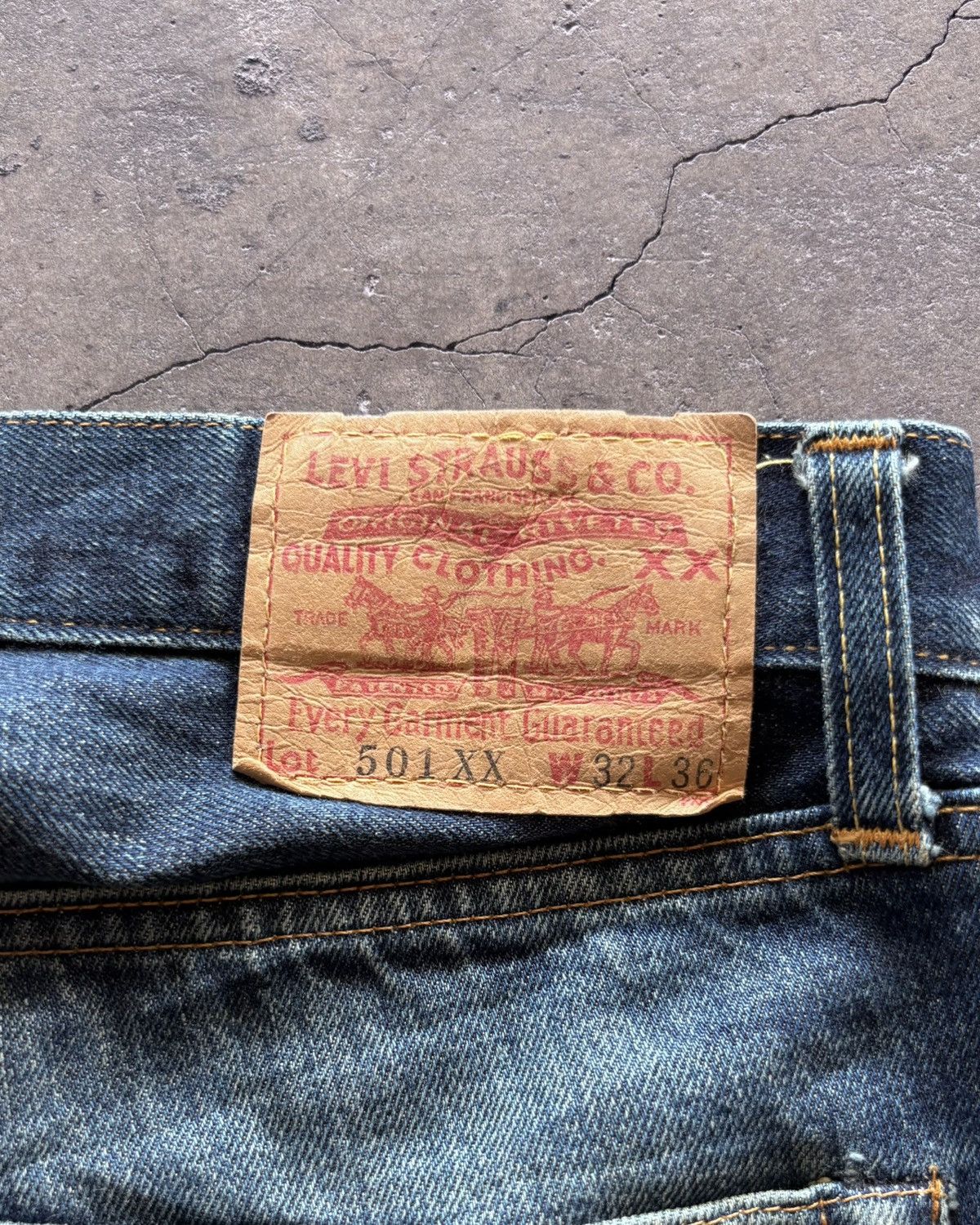 Japanese Brand × Levi's × Vintage Vintage Levi’s Big E 501XX Selvedge Denim Pants Size US 32 / EU 48 - 10 Thumbnail