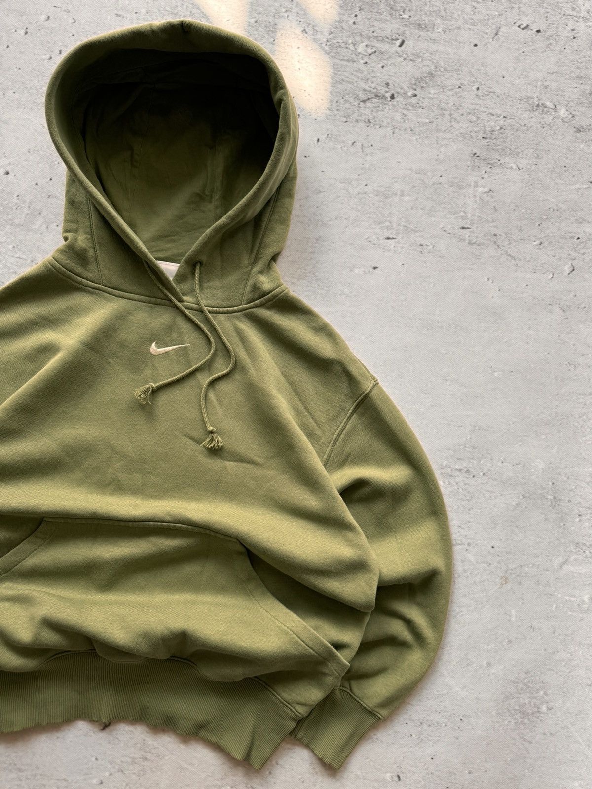Nike × Vintage NIKE VINTAGE CENTER LOGO OVERSIZE BOXY HOODIE Size US S / EU 44-46 / 1 - 3 Thumbnail