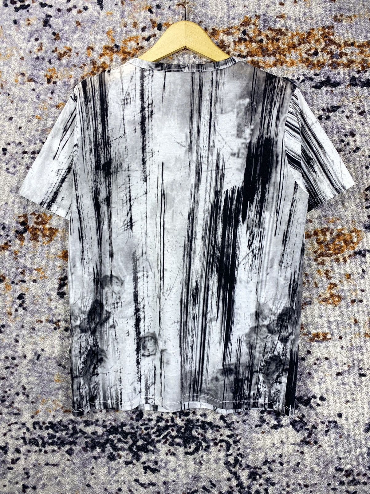 Shellac Rare Japanese Brand Aop Semantic Design x Shellac T-shirt Size US XL / EU 56 / 4 - 2 Thumbnail