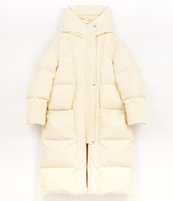 o1w1db10825 Down Coat in Cream