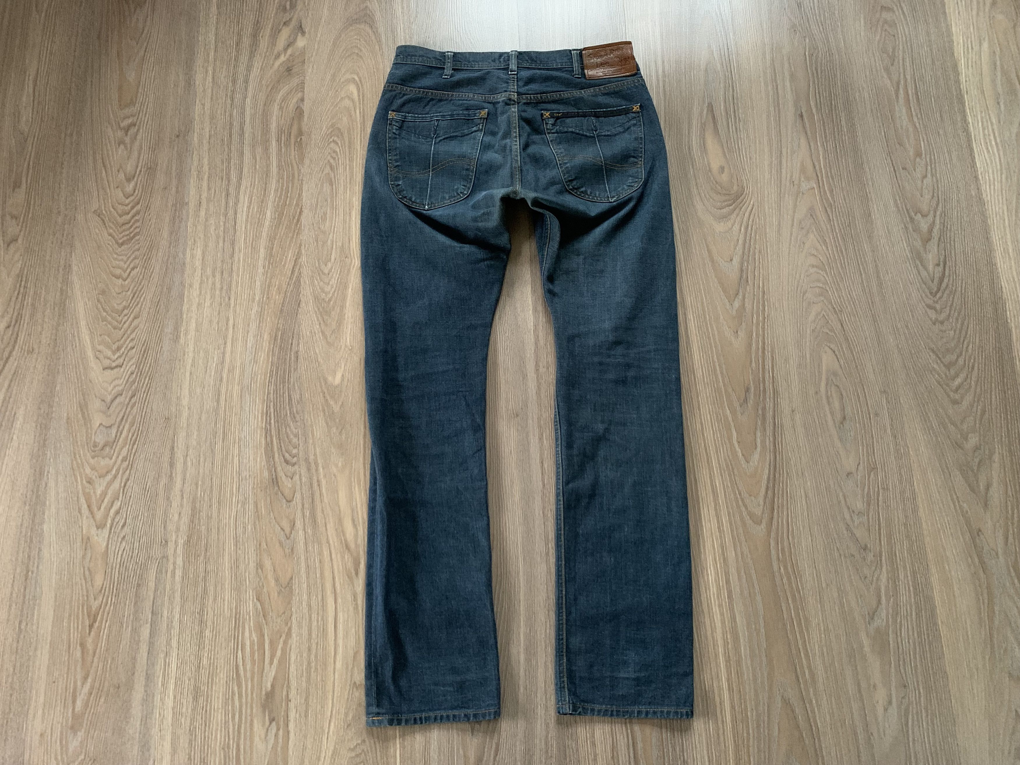 Denime × Lee Lee Zed Rider Blue Jeans Size US 32 / EU 48 - 2 Thumbnail