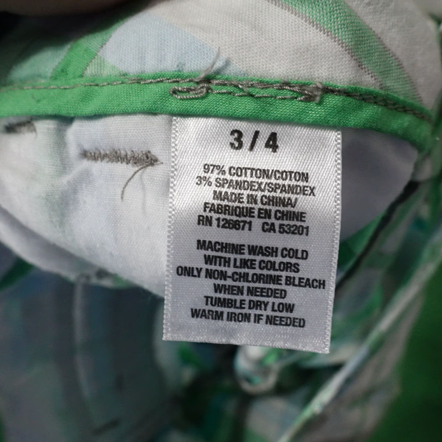 Aeropostale Vintage AeroPOSTALE Women's Cotton Blend Plaid Flat Front Chino Shorts Size 4 Casual Summer Size 27" / US 4 / IT 40 - 8 Thumbnail