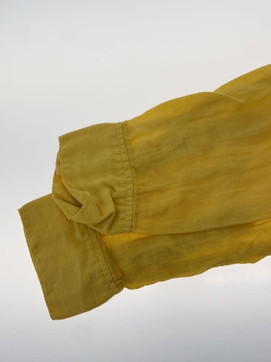Visvim Yellow Linen Long Sleeve Shirt Size US S / EU 44-46 / 1 - 6 Thumbnail