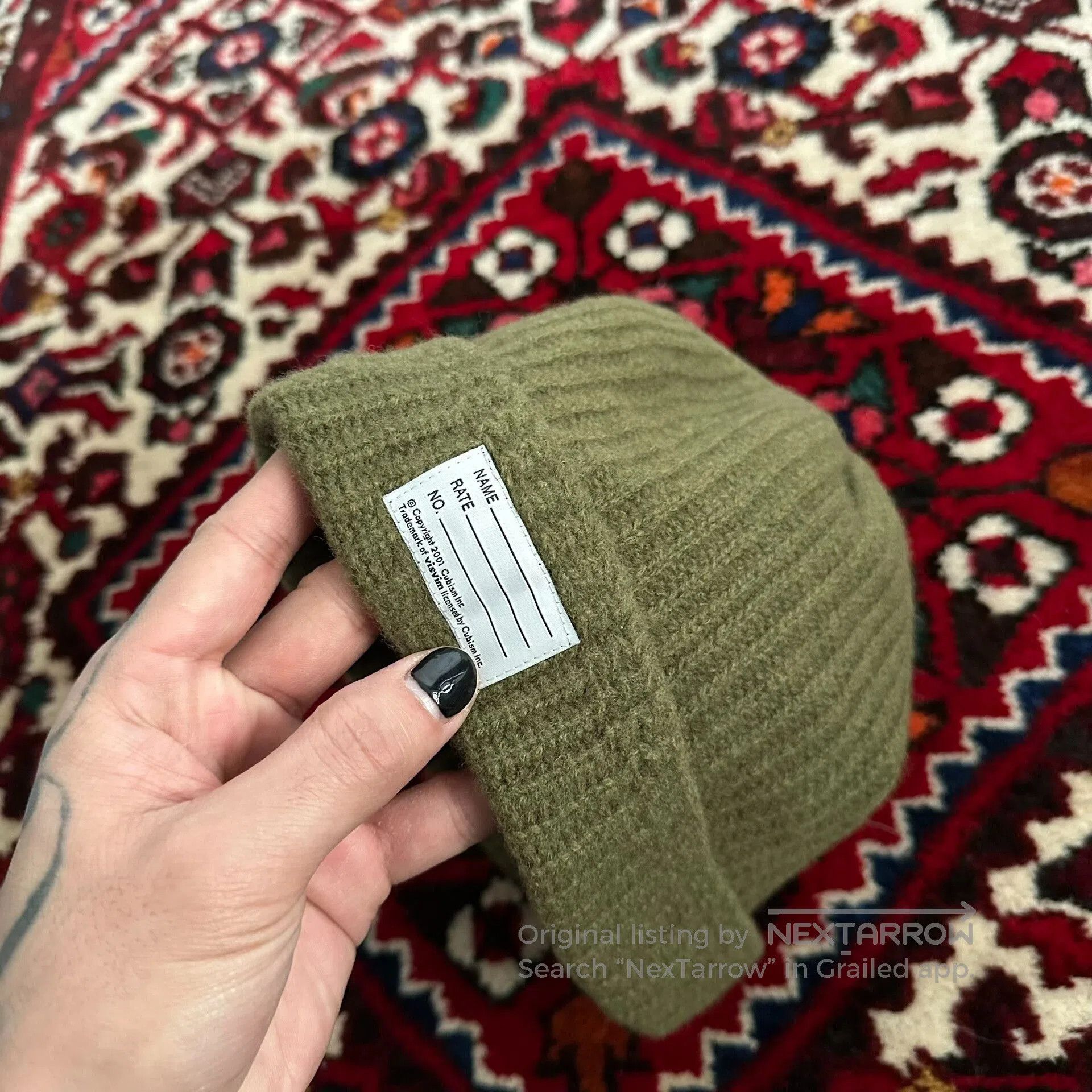 Visvim visvim 15AW knit beanie for winter style. Size ONE SIZE - 2 Thumbnail