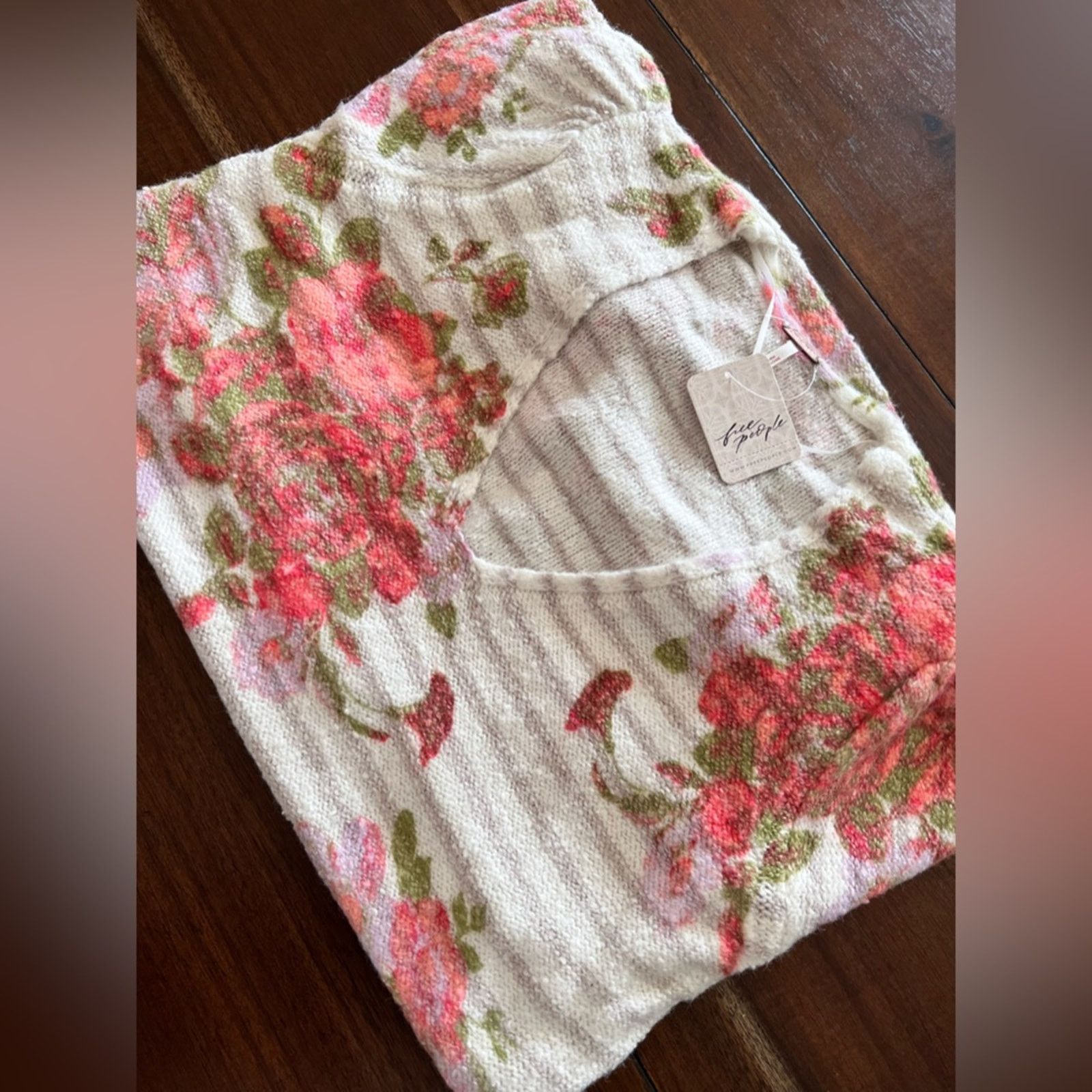 Free People 🎉LAST‎ PIECE🎉FREE PEOPLE Bed Of Roses Sweater Size S / US 4 / IT 40 - 5 Thumbnail