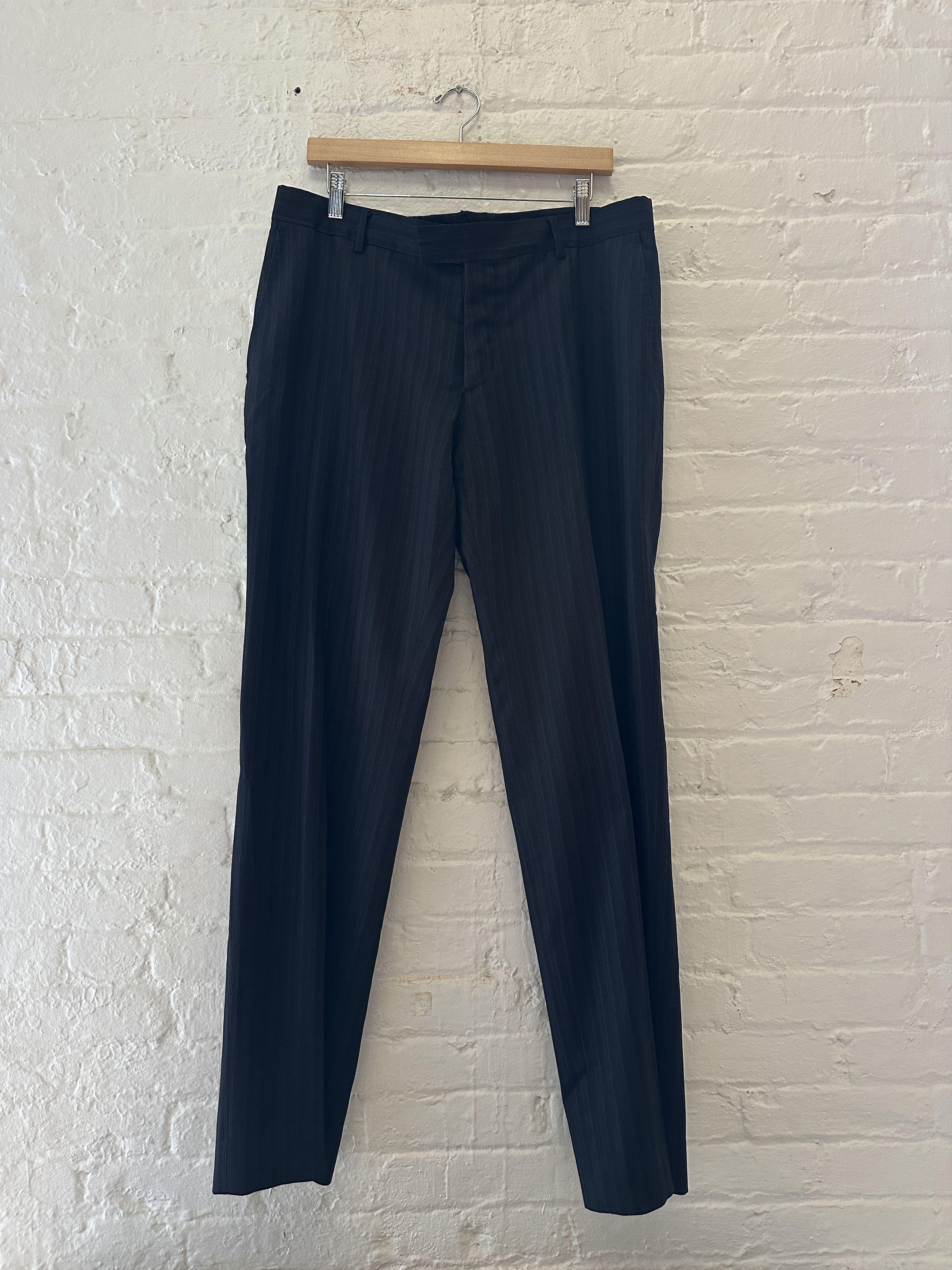 Gucci × Tom Ford Gucci Tom Ford Pinstripe Buckle Waist Pants | Grailed