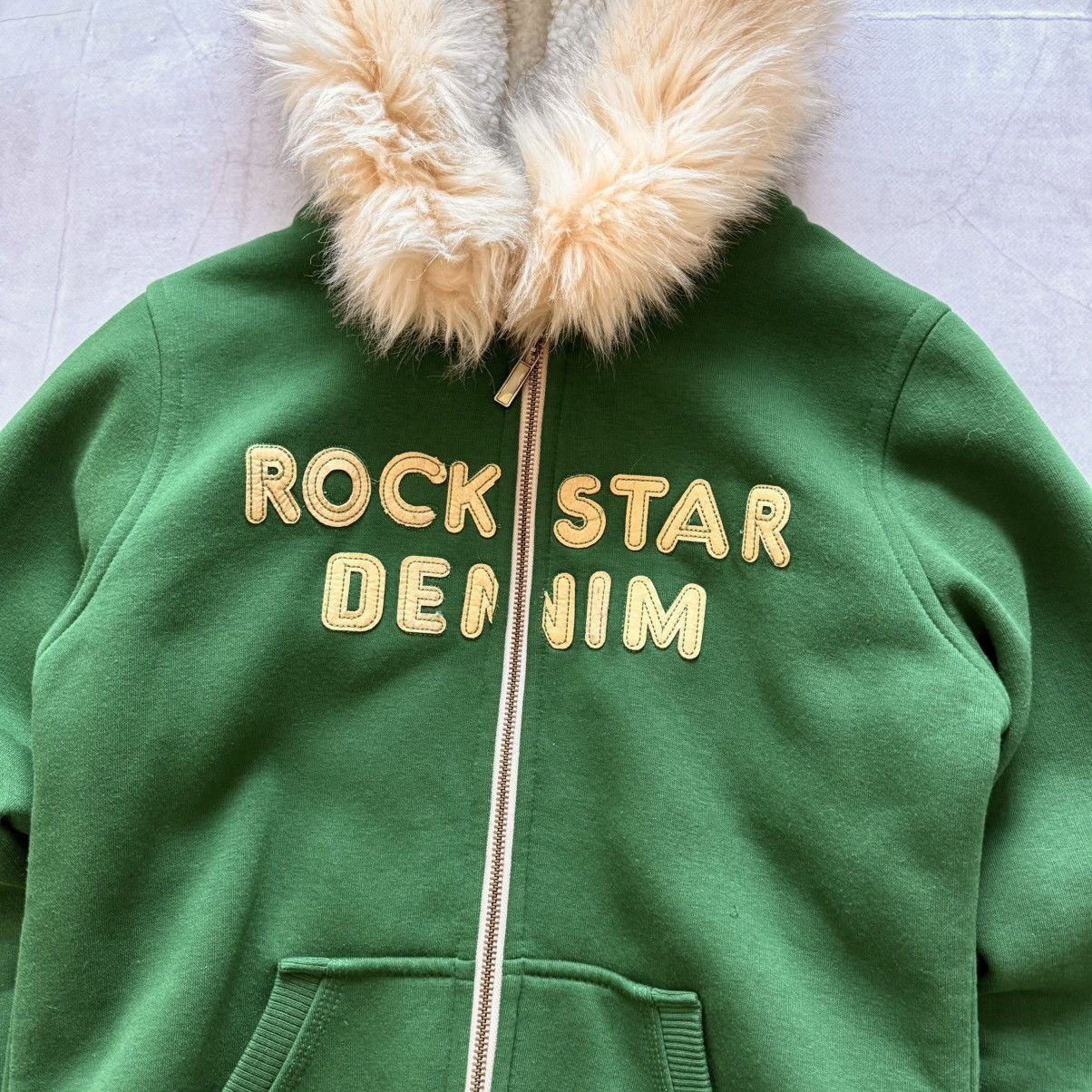 Hysteric Glamour × Undercover Rockstar LGB If Six Was Nine Vibe Faux Fur Zip Hoodie Jacket Size US S / EU 44-46 / 1 - 2 Thumbnail