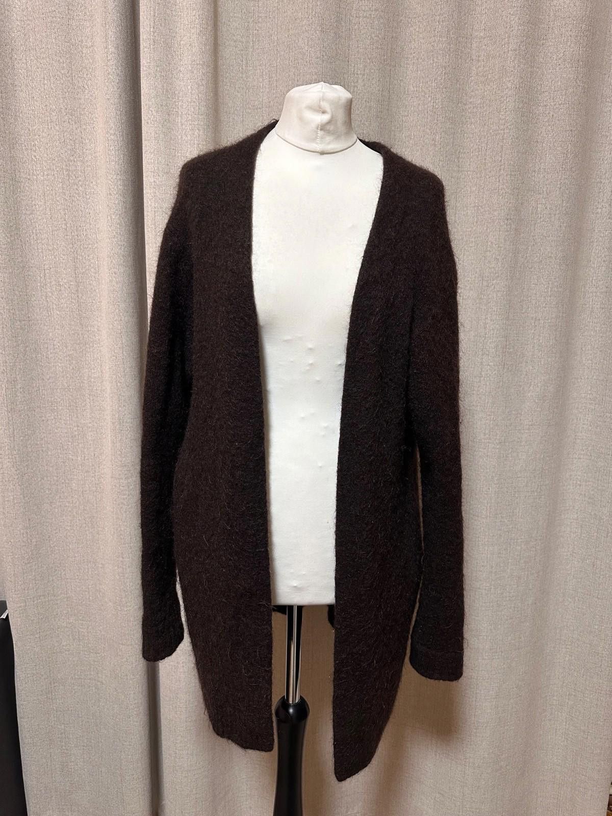 Acne Studios Raya Mohair Long Cardigan Women Size XXS
