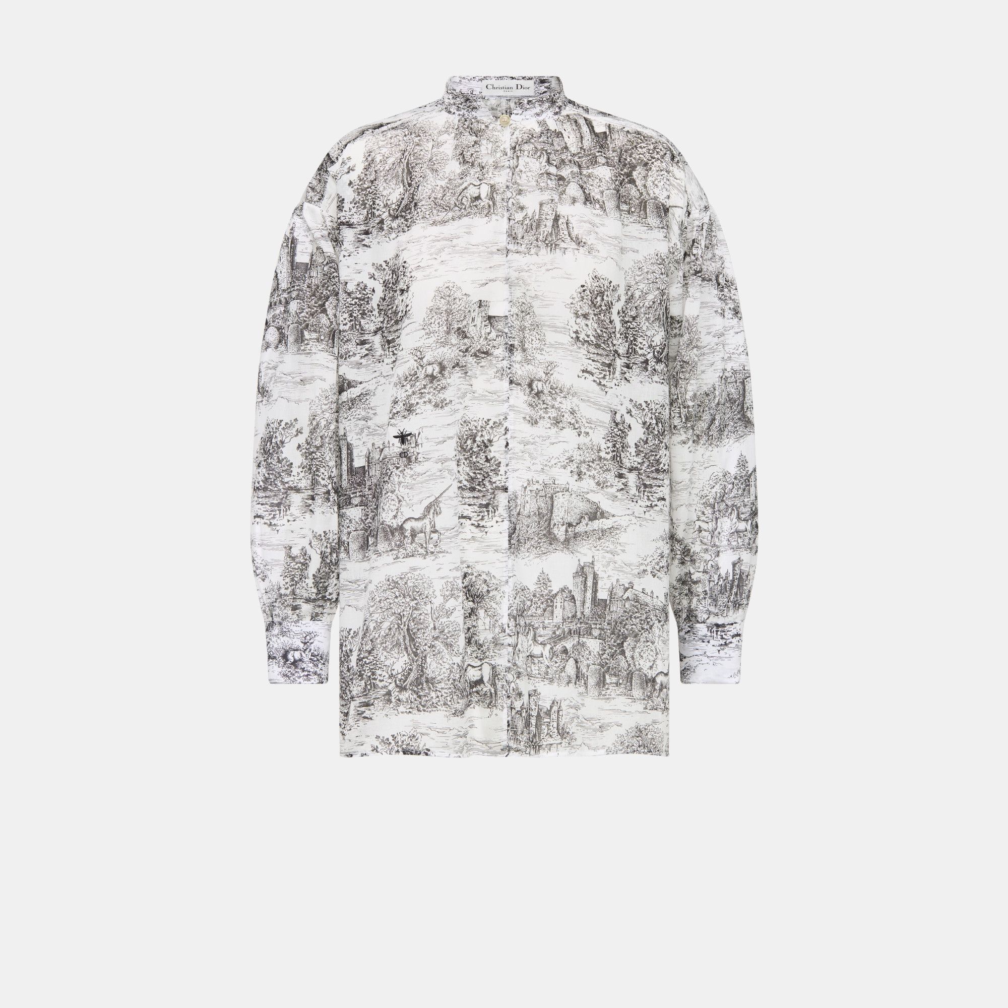 Dior o1bcso1str0126 Blouses in White Size S / US 4 / IT 40 - 1 Preview